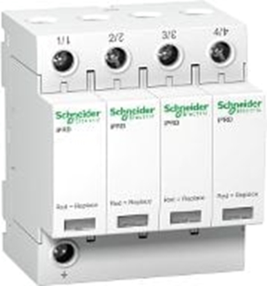 Изображение Schneider Ogranicznik przepi C 4P 8kA 1,1kV 350V iPRD-8-8kA-350V-4P (A9L08400)
