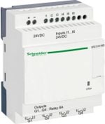 Attēls no Schneider Przekanik programowalny 24V DC 6-wej 4-wyjcia ZELIO LOGIC (SR2D101BD)