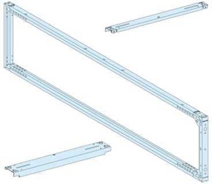 Attēls no Schneider Rama montaowa 650 x 400 x 2000 stalowa biaa (08406)
