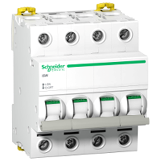 Изображение Schneider Rozcznik iSW 4-biegunowy 125 A 240V - A9S65492