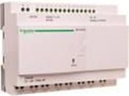 Attēls no Schneider Sterownik programowalny 12 wej 8 wyj 24V DC RTC/LCD Zelio (SR2D201BD)