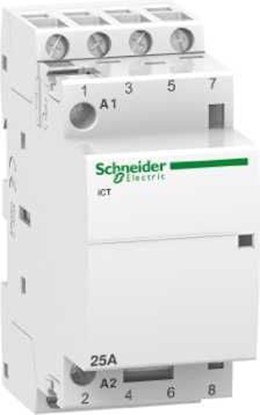 Attēls no Schneider Stycznik moduowy 25A 4Z 0R 24V AC iCT (A9C20134)