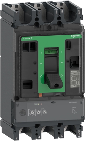 Изображение Schneider Wycznik ComPacT NSX, 400N, Mic2.3, 400A, 3P