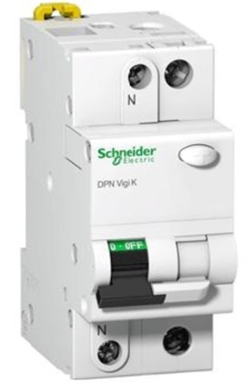 Picture of Schneider Wycznik rónicowo-nadprdowy 2P 10A C 0,03A typ AC DPN Vigi K A9D20610