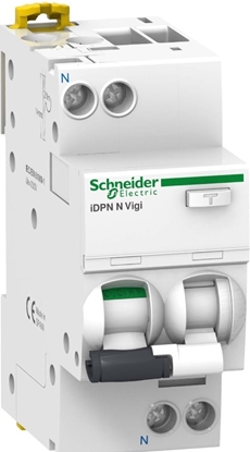 Изображение Schneider Wycznik rónicowo-nadprdowy iDPN N VIGI 2P 6A C 0,03A AC A9D31606