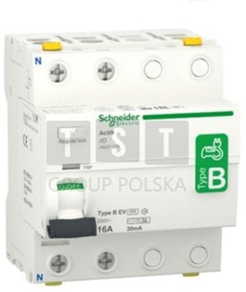 Изображение Schneider Wycznik rónicowoprdowy Acti9 2P 40A 0,03A typ B-EV iID-40-2-30-B-EV 40A A9Z51240