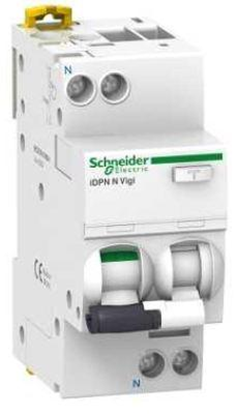 Picture of Schneider Wycznik rónicowo-prdowy z czonek nadprdowym 32A 30mA typ A 1-polowy +N - A9D56632