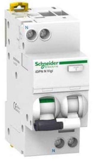 Picture of Schneider Wycznik rónicowo-prdowy z czonek nadprdowym 32A 30mA typ A 1-polowy +N - A9D56632