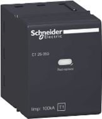 Attēls no Schneider Wkad ogranicznika przepi B+C N-PE 100kA 1,5kV 350V (16317)