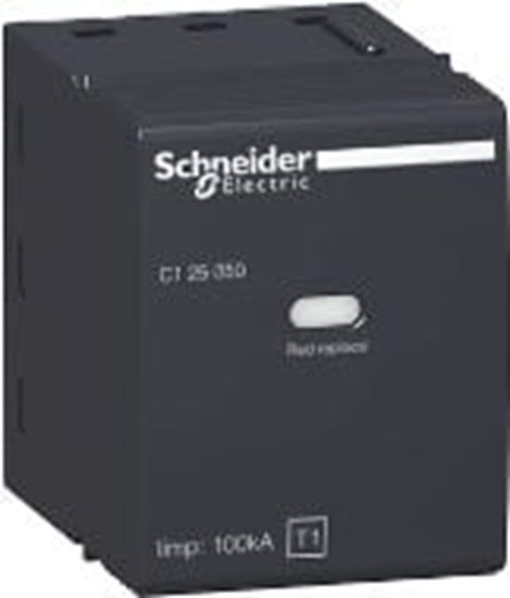 Picture of Schneider Wkad ogranicznika przepi B+C N-PE 100kA 1,5kV 350V (16317)
