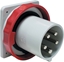 Picture of Schneider Wtyczka odbiornikowa 5P 63A 400V czerwona IP67 (81883)