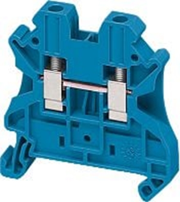 Изображение Schneider Zczka szynowa 2-przewodowa 4mm2 niebieska (NSYTRV42BL)