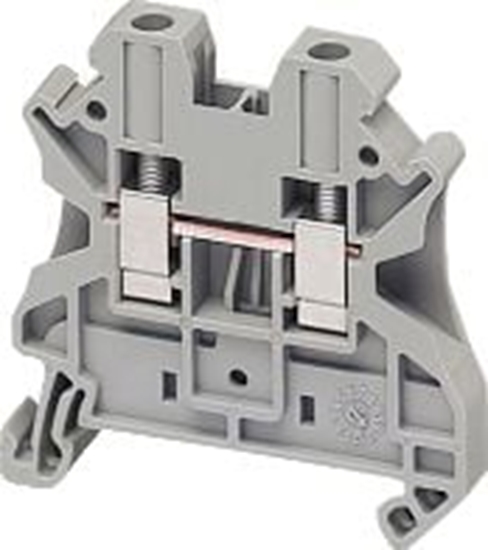 Изображение Schneider Zczka szynowa 2-przewodowa 4mm2 szara (NSYTRV42)