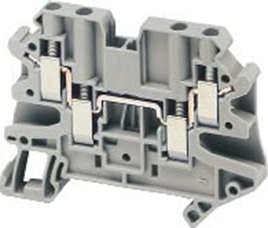 Изображение Schneider Zczka szynowa 4-przewodowa 4mm2 szara ATEX (NSYTRV44)