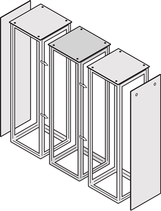 Picture of Schroff Side-by-Side Mounting Kit for Varistar, EMC and IP 55, With Gasketing
