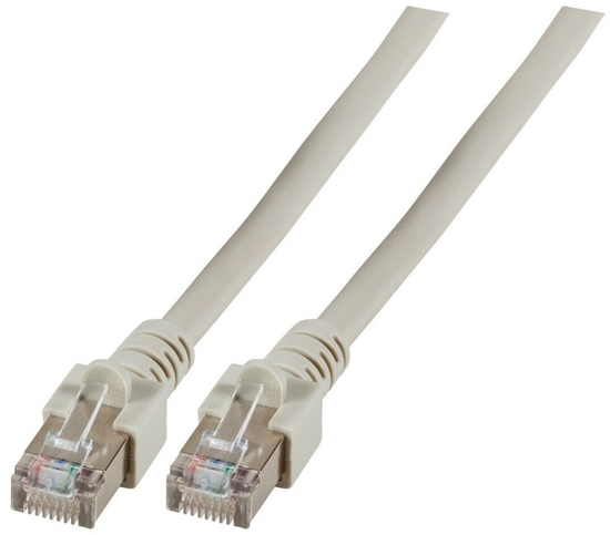 Picture of SecurityNET Kabel krosowany patchcord SF/UTP kat.5e szary 0,5m PVC PC-5ESFTPPVC-GY0.5