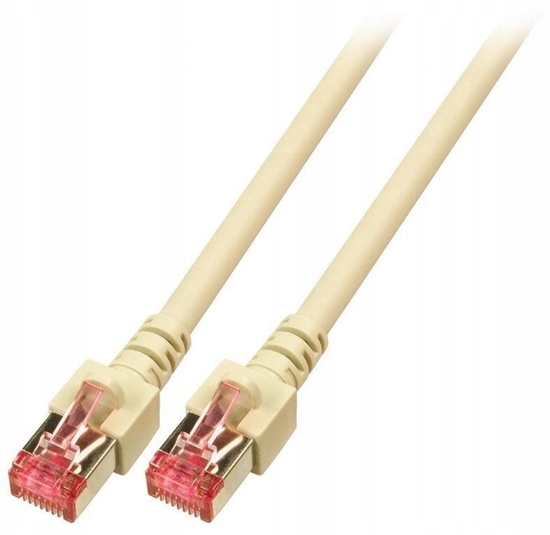 Picture of SecurityNET Kabel krosowy patchcord S/FTP kat.6 szary 0,5m LSZH PC-6SFTPLSZH-GY0.5