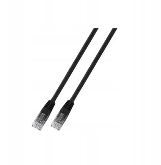 Picture of SecurityNET Kabel krosowy patchcord UTP kat.5e czarny 0,25m PVC PC-5EUTPPVC-BK0.25