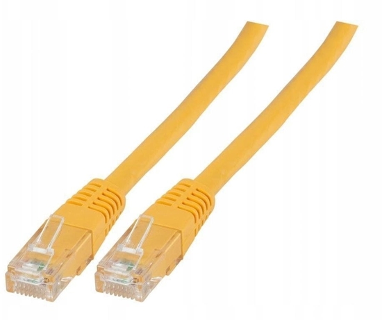 Picture of SecurityNET Kabel krosowy patchcord UTP kat.6 óty 0,25m PVC PC-6UTPPVC-YE0.25