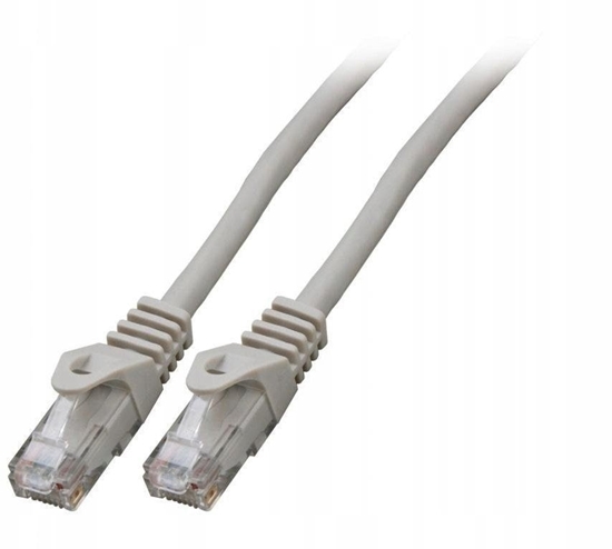 Picture of SecurityNET kabel krosowy patchcord UTP kat.6A szary 0,5m LSZH PC-6AUTPLSZH-GY0.5