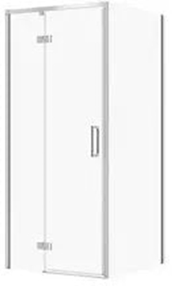 Изображение SET B850 KABINA LARGA ZAWIAS LEWA CHROM 80X80X195SZK TRANS WIR