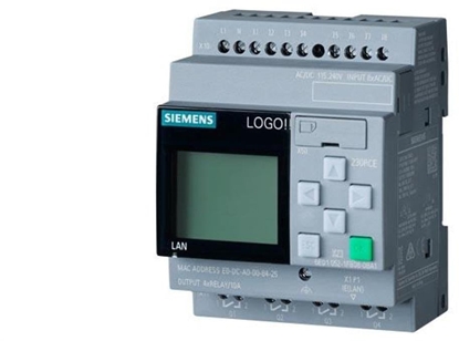 Attēls no Siemens Siemens 6ED1052-1FB08-0BA2 PLC-styringsmodul 115 V/DC, 230 V/DC, 115 V/AC, 230 V/AC