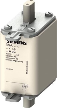 Picture of Siemens Bezpiecznik FUS.NH GL/GG.00 500VCA 125A 3NA3832
