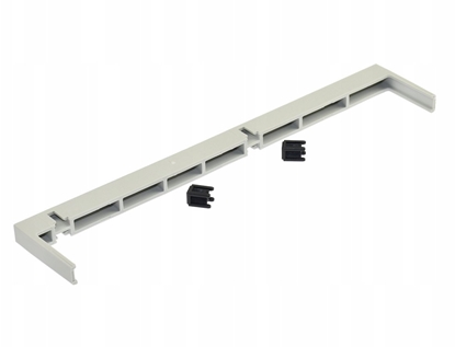 Attēls no Siemens Element dystans rozszerzajcy adapter d. 300mm szer. 9mm bezhalogenowy do 8US (60mm) 8US1998-2BJ10