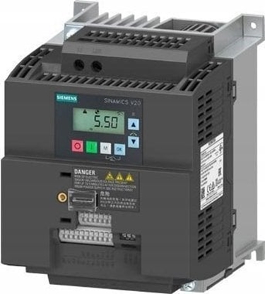 Picture of Siemens Falownik jednofazowy Uwe=230V, Uwy=3x230V/13,6A 3,0kW 47-63Hz 6SL3210-5BB23-0UV1