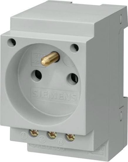 Picture of Siemens Gniazdo moduowe 2P+Z 16A 230V CEE7 (5TE6803)