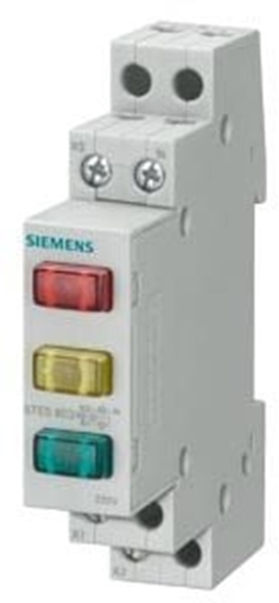 Picture of Siemens Lampka moduowa czerwona/óta/zielona 230V (5TE5803)