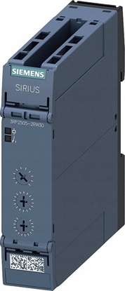 Picture of Siemens Przekanik czasowy wielofunkcyjny styki 2P 13 funkcji zestyki przekanikowe AC/DC 24...240 V 3RP2505-2RW30