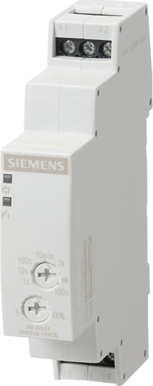 Picture of Siemens Przekanik czasowy z opónieniem 1 styk przeczny 7 zakr. czas. 0,05s-100h 0,05s-100H AC/DC 12-240V 7PV1518-1AW30