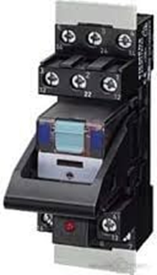 Picture of Siemens Przekanik przemysowy kompletny 4P 24V DC na szyn 35mm z sygnalizacj LED (LZS:PT5A5L24)