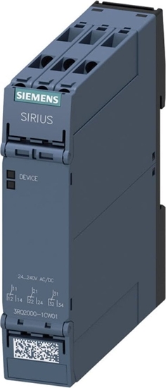 Picture of Siemens Przekanik sprzgajcy w obudowie przemysowej styki 3P pozacane 24...240V AC/DC przy. rubowe 3RQ2000-1CW01