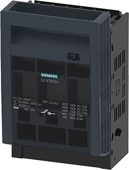 Picture of Siemens Rozcznik bezpiecznikowy 3P 160A NH000 (3NP1123-1CA20)