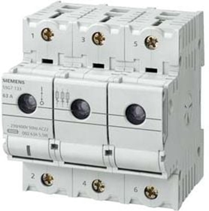 Attēls no Siemens Rozcznik bezpiecznikowy z podstaw do 63A 3P D02 (5SG7133)
