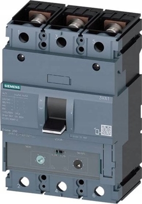 Attēls no Siemens Rozcznik mocy 3P 250A przycza rubowe 3VA1225-1AA32-0AA0