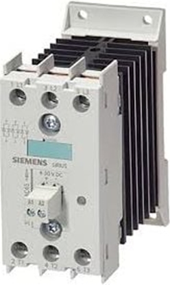 Attēls no Siemens Stycznik póprzewodnikowy 10.5A 3P 4-30V DC 3RF24 (3RF2410-1AC45)