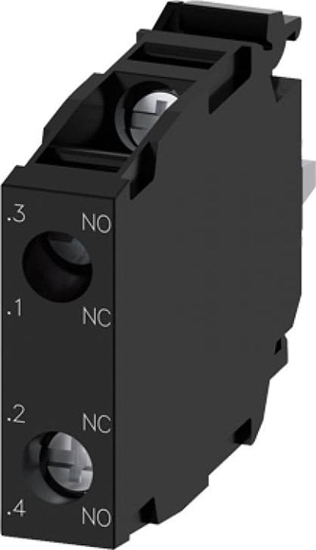 Picture of Siemens Styk pomocniczny 1Z 1R monta czoowy 22-30mm 3SU1400-1AA10-1FA0