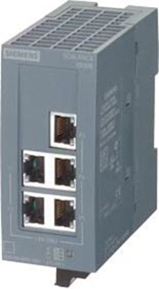Attēls no Siemens Switch przemysowy 5 portów RJ45 10/100Mb/s SIMATIC NET (6GK5005-0BA00-1AB2)