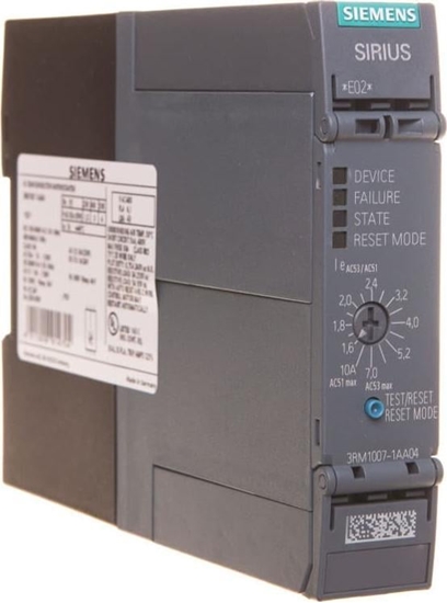 Picture of Siemens Ukad rozruchowy 0,55-3kW 1,6-7A 24V DC SIRIUS 3RM1007-1AA04