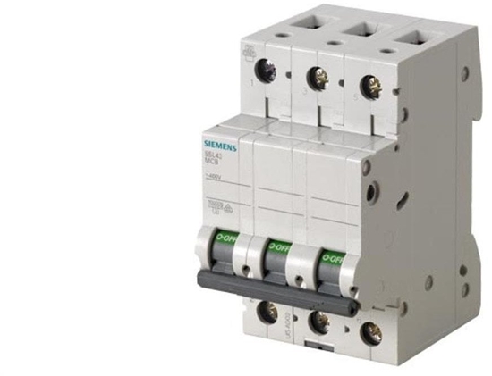 Picture of Siemens Wycznik nadmiarowoprdowy 400V 10KA 3-BIEG B20A 5SL4320-6