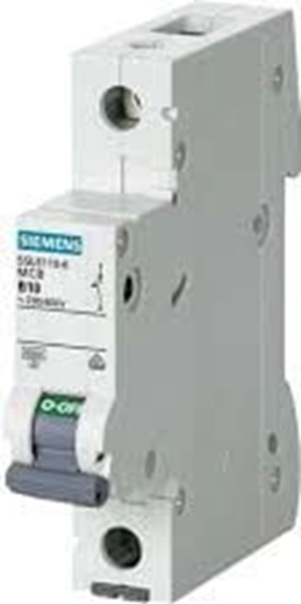 Picture of Siemens Wycznik nadprdowy 1P B 16A 6kA (5SL6116-6)
