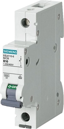 Attēls no Siemens Wycznik nadprdowy 1P B 20A 6kA AC (5SL6120-6)