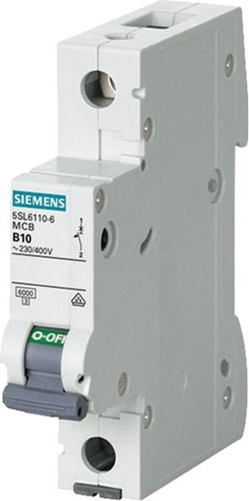 Picture of Siemens Wycznik nadprdowy 1P B 20A 6kA AC (5SL6120-6)