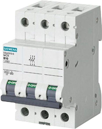 Picture of Siemens Wycznik nadprdowy 3P B 16A 6kA (5SL6316-6)