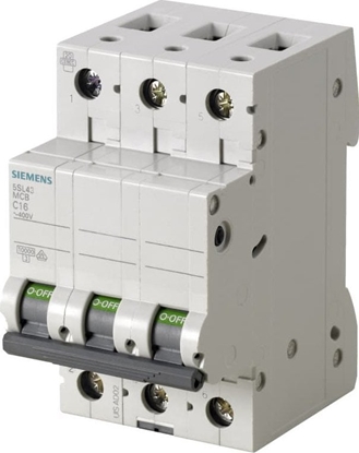 Attēls no Siemens Wycznik nadprdowy 3P B 25A 10kA AC 5SL4325-6