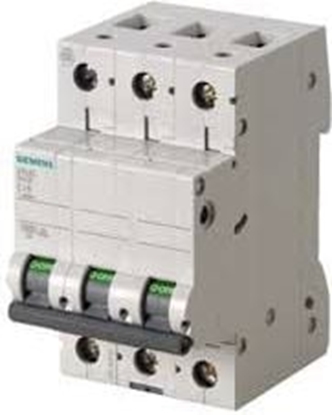 Attēls no Siemens Wycznik nadprdowy 3P B 25A 6kA (5SL6325-6)