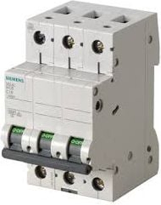 Attēls no Siemens Wycznik nadprdowy 3P C 20A 6kA AC (5SL6320-7)
